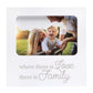 Kate & Milo Where There is Love THere Is Family Photo Keepsake Frame - New Baby & Mom Gift, Expecting Parents Keepsake- White