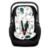 Caruili 2-In-1 Baby Carseat Head Support, Infant Car Seat Insert For Newborn Girls Boys, Extra Soft Baby Support Pillow For Cars
