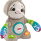Fisher-Price Linkimals Learning Toy Smooth Moves Sloth with Interactive Music and Lights for Infants and Toddlers