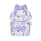 Ocean Animals Personalized Diaper Bag with Custom Name - Custom Baby Tote Backpack for Mom, Unique Gift for New Parents, Baby Sh