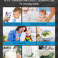 Huheta Infrared Thermometer For Adults, Non Contact Forehead Thermometer With Fever Alarm, Accurate Reading And Memory Function,