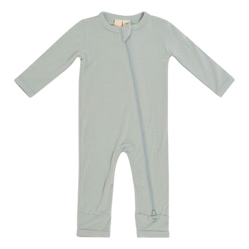 Kyte Baby Soft Bamboo Rayon Rompers, Zipper Closure, 0-24 Months (12-18 Months, Sage)