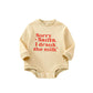 Fybitbo My First Christmas Baby Girl Boy Outfit Sweatshirt Romper Sweater Onesie Long Sleeve Bodysuit Fall Clothes (Sorry Santa