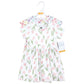 Hudson Baby Baby Girls Cotton Dresses Casual Dress, Pink Tulips, 2-3T Us
