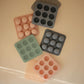 Mushie Silicone Baby Food Freezer Tray With Lid | 9 Cups X 1.5Oz | Bpa Free Storage Container (Blush)