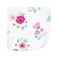 Hudson Baby Unisex Baby Flannel Cotton Washcloths, Butterfly Floral 12 Pack, One Size
