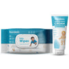 Handeez Baby Diaper Care Combo | Baby Wipes 72 Count + Rash Cream 50G | Daily Diaper Hygiene & Skin Care Kit For Babies | Gentle