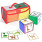 Godery DIY Education Playing Game Dice, Pocket Cubes for Teaching (Set of 2)