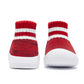 Baby Shoes Girls Boys Baby Sock Shoes With Grip Infant First Walker Shoes Toddler Slipper Non Slip Size 6 Red