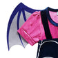 Gjdamfd Vampirina Costume Dress Up Clothes With Headband For Little Girls 6-7 Years