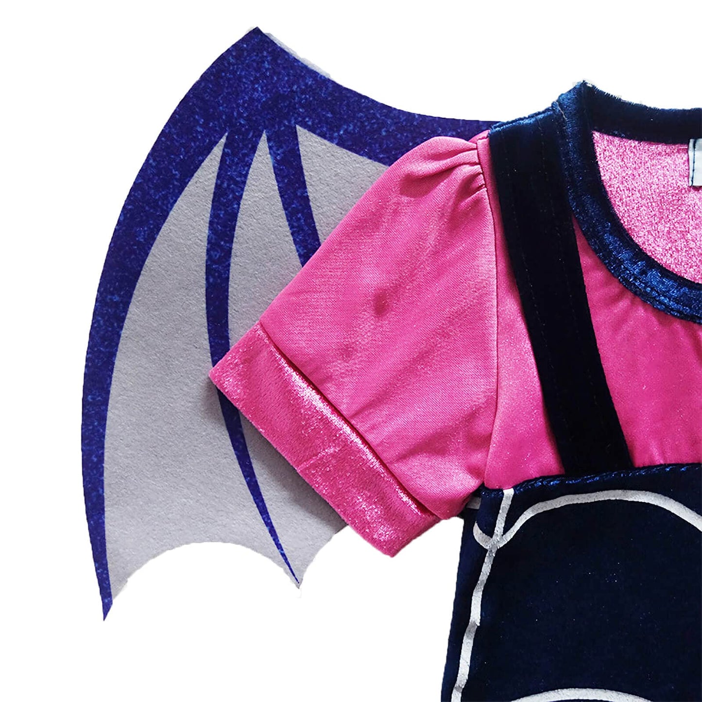 Gjdamfd Vampirina Costume Dress Up Clothes With Headband For Little Girls 6-7 Years