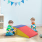 Soozier 2 Piece Climb And Crawl Activity Play Set Soft Secure Foam Playset For Toddler Preschooler Indoor Play Equipment Baby Le