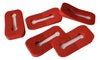 Vadiff Silicone Gas Stove Child Safety Knob Locks  Oven Knob Guard (5Pk)(Red)