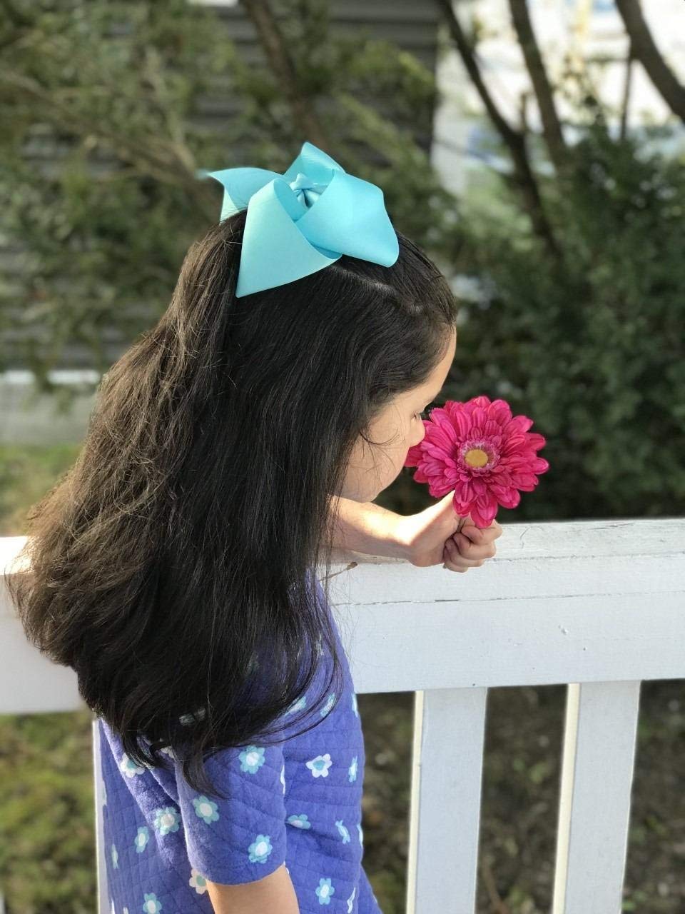 C  Llot 40 Pieces 6 Inch Hair Bows For Girls Clips Grosgrain Ribbon Boutique Hair Bow Alligator Clips For Girls Teens Toddlers K
