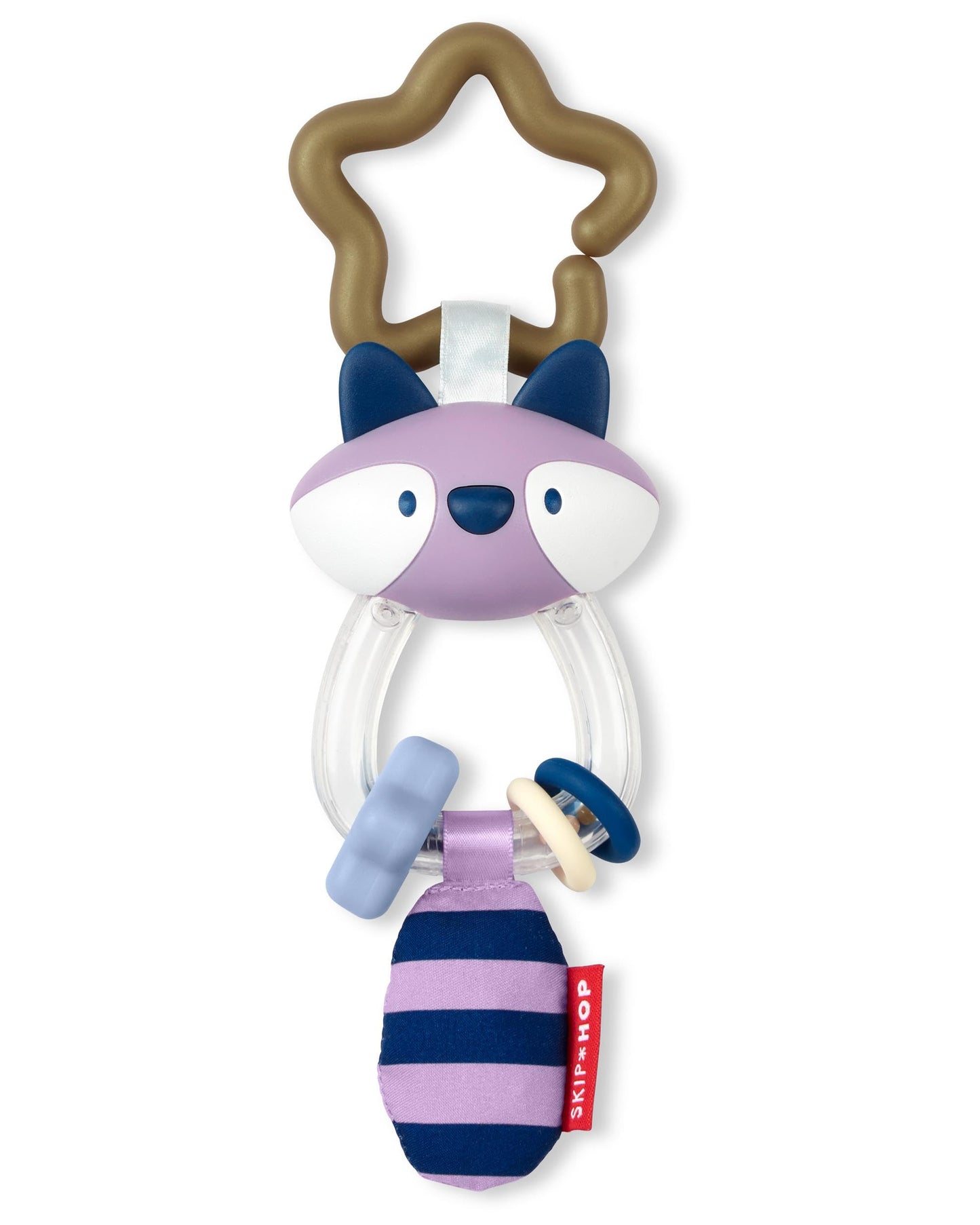 Skip Hop Baby Musical Stroller Toy, Celestial Dreams Musical Jitter, Raccoon
