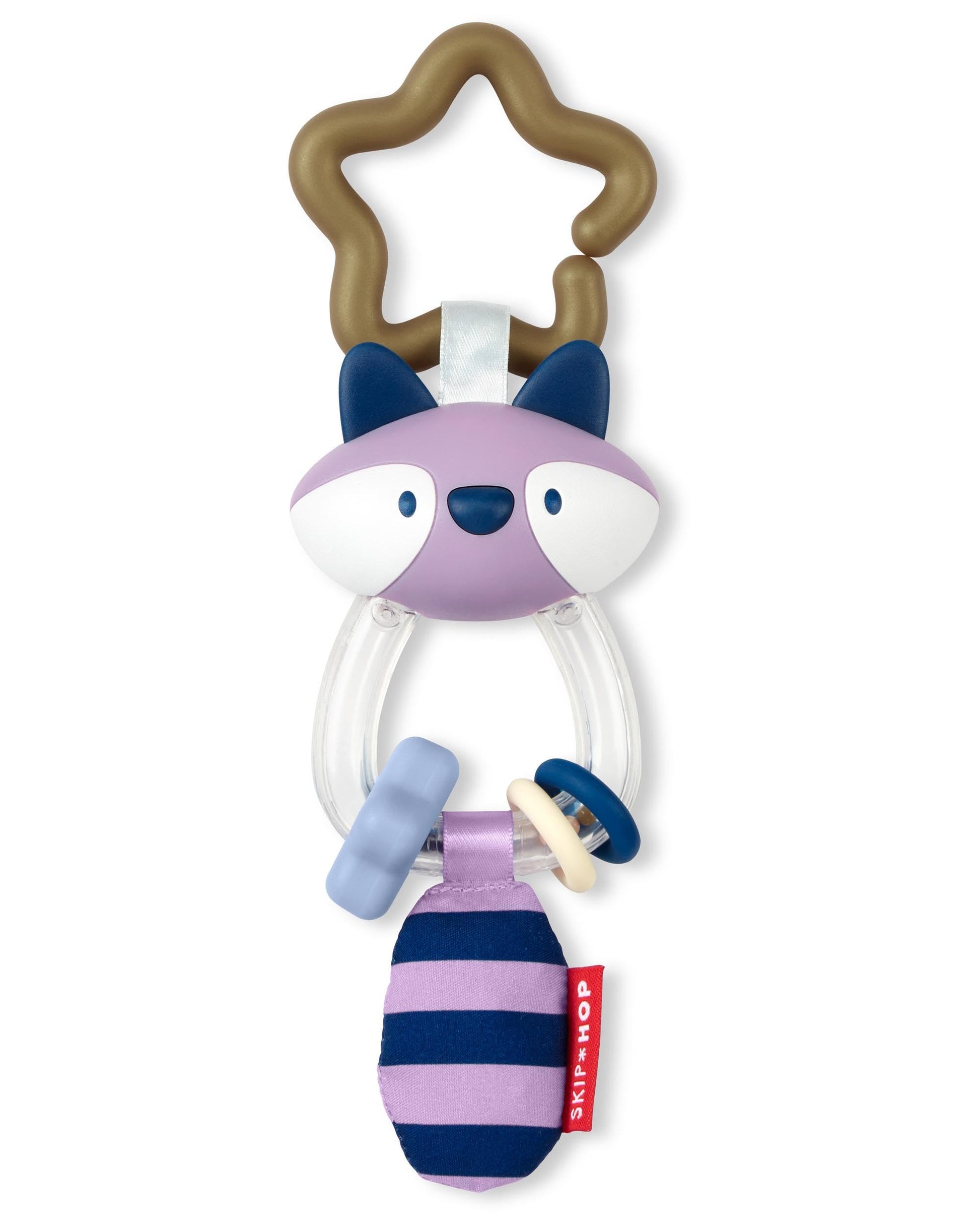 Skip Hop Baby Musical Stroller Toy, Celestial Dreams Musical Jitter, Raccoon