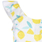 Gerber Girls' One-Piece Swimsuit, White Yellow Lemons, 0-3 Months