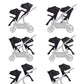 Momcozy Changego Baby Stroller Second Seat Only | Extra Seat Attachment For Changego Stroller | Adjustable Reclining Seat, Exten