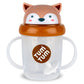 TUM TUM Tippy Up Free Flow Sippy Cup (No Valve), Sippy Cup for Toddlers, BPA Free (Fergus Fox 200ml)