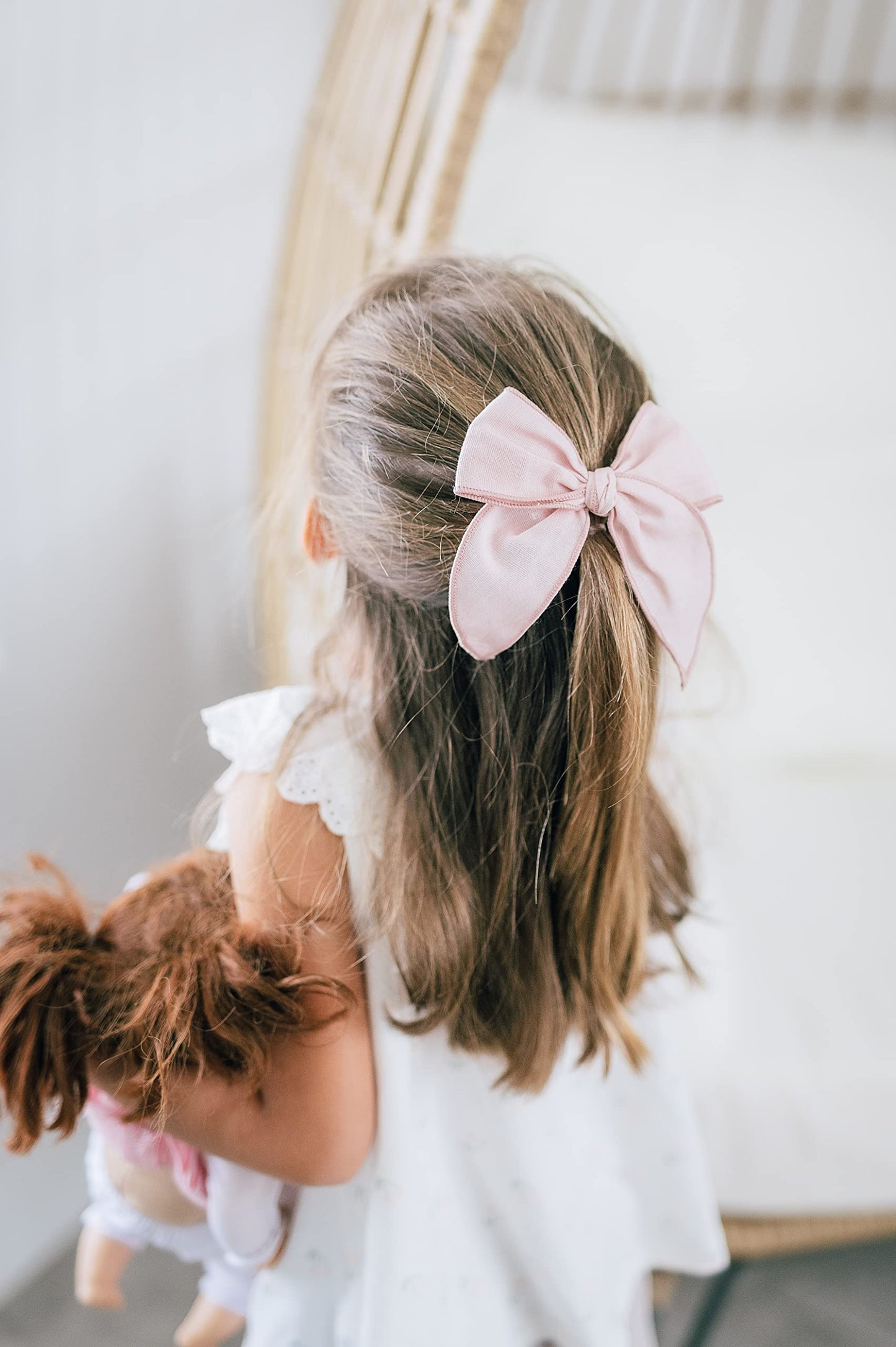 California Tot Big Girl'S Mixed Bow Clips Set Of 4 (Jane Set Of 4)