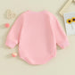 Fiomva Valentines Day Baby Girl Outfit Newborn Bubble Romper Toddler Crewneck Sweatshirt Infant Cute T Shirt Clothes (C1 Daddy'S