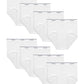 Fruit Of The Loom Mens Basic Brief Multipack, White (8 Pack), 3X-Large