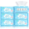 Dry Wipes - Happy Bum Dry Baby Wipes, 100% Cotton Large Baby Wipes, Unscented Cotton Tissues For Sensitive Skin, 600 Count, Baby