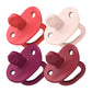 Boon Jewl Silicone Orthodontic Pacifier - Baby Pacifier With Soothing Gem Shaped Nipple - Comfortable Newborn Pacifiers Support