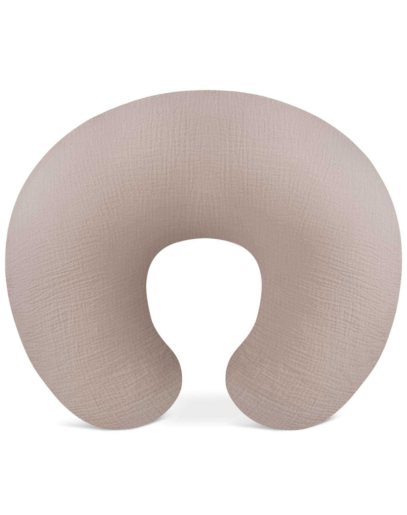 Nursing Pillow Covers, Muslin Nursing Cover For Breastfeeding Pillows, Comfortable For Baby Girls And Boys (Shadow)