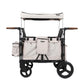 Keenz Xc+ 2.0 - Luxury 4 Passenger Stroller Wagon For Kids | Foldable 4 Passenger Quad Seater With Adjustable Canopy | Grey