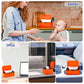 Flenpptly Baby Wipes Dispenser, Wipes Case Baby Wipe Holder Keeps Wipes Fresh, Non-Slip, Easy Open & Close (Black)