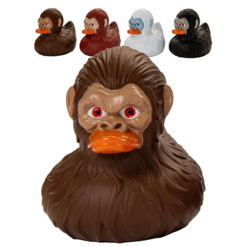 Bigfoot Rubber Ducks for Jeeps - Funny Jeep Ducks for Ducking - Unique Ford Bronco Accessories for Squatching - Cool Bigfoot Gif
