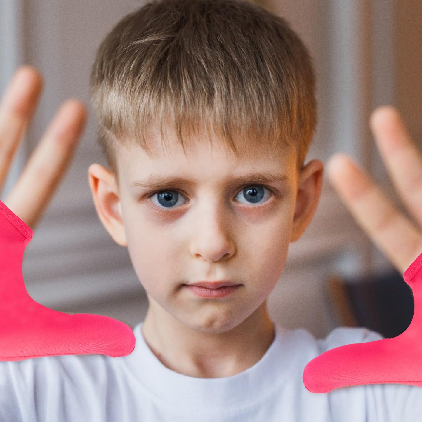 4Pcs Thumb Guard Kids Anti-Sucking Glove Chewy Compression Thumb Guard For Ages 5-12