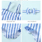 Mioglrie Toddler Girl Swimsuit Girls Bathing Suit Size 6-7 Baby Swim Suit With Blue Ruffle Stripe Summer Beach One Piece Swimwea
