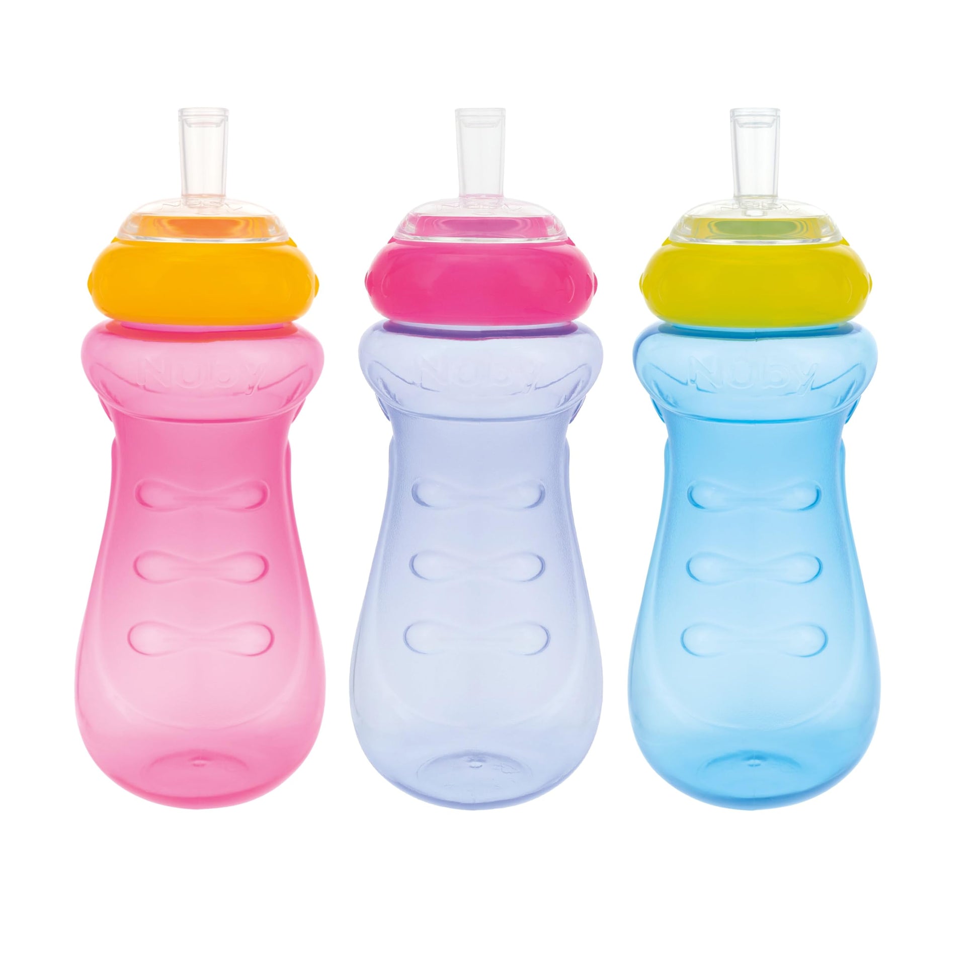 Nuby Sports Sipper Cup | Leak-Resistant Toddler Cup with Soft Silicone Spout & TOUCH-FLO Valve | Gentle on Teeth & Gums | Easy-G