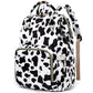 Xunteny Cow Print Baby Diaper Bag Backpack For Girls Boys, Waterproof Large Maternity Nappy Bags For Mom