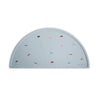 Mushie Silicone Placemat For Kids  Bpa-Free Non-Slip Design (Retro Cars)