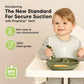 Keababies Suction Plates For Baby, Toddler - 3-Pack 100% Silicone Toddler Plates, Divided Baby Plates With Suction, Silicone Pla