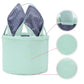 Easter Basket Easter Egg Hunting Basket Easter Bunny Basket Candy Egg Basket Gift Buckets Seersucker Egg Basket Bags For,Persona
