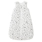 Mosebears Sleep Sack Baby Winter Wearable Blanket with 2-Way Zipper,2.5 TOG Cotton Sleep Sack Unisex (White Star, 6-12 Months)