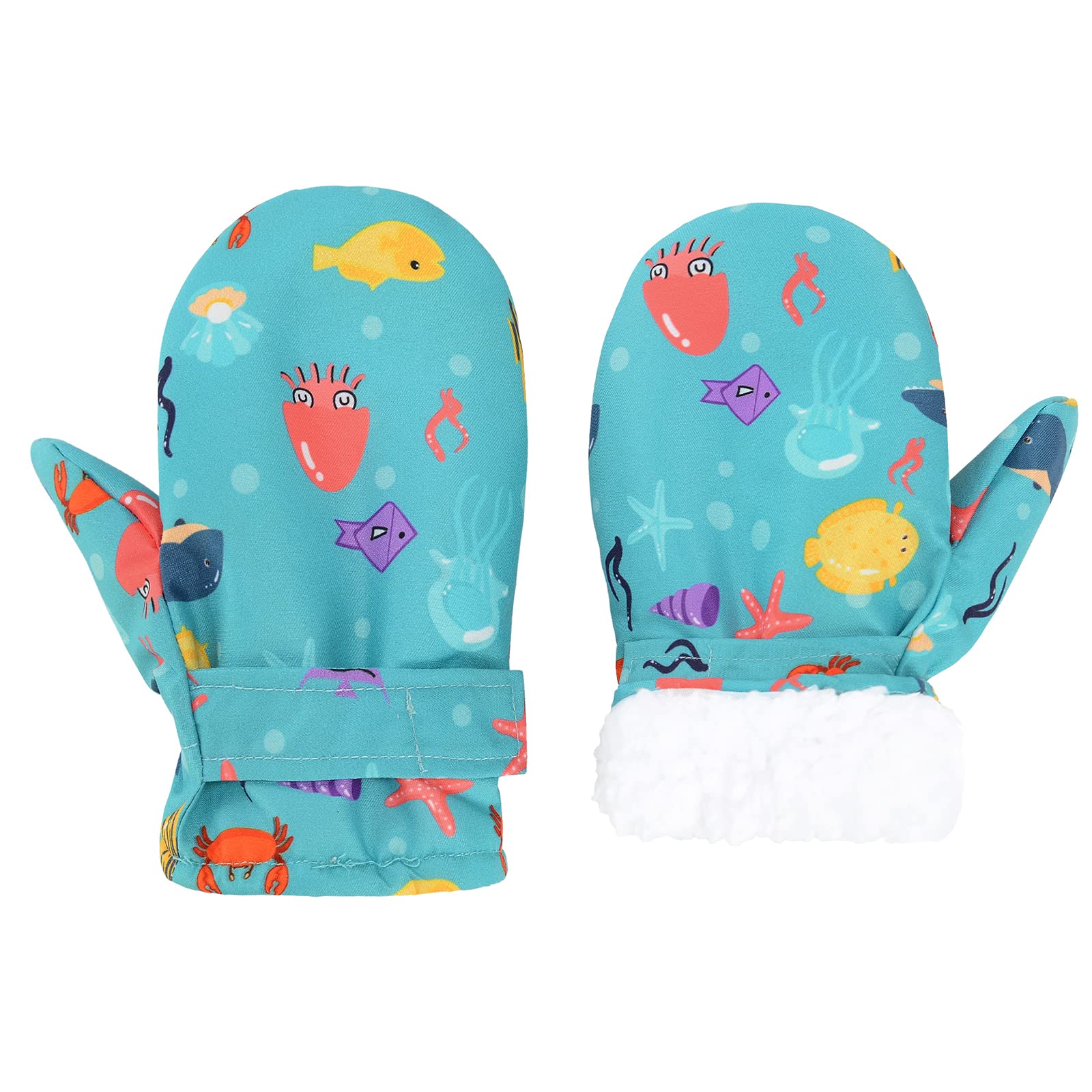 American Trends Baby Mittens Winter Toddler Gloves For Boy Girl Waterproof Ski M WBCBBB0BNGMWQ91