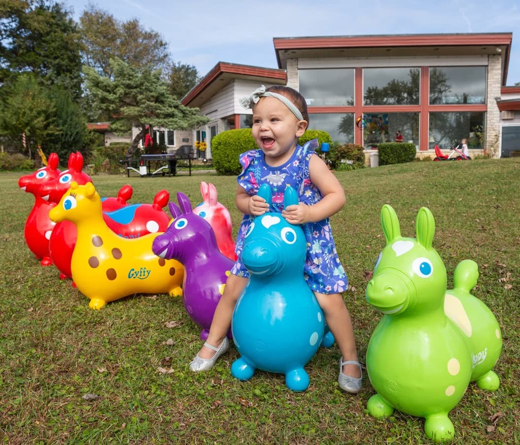 GYMNIC Rody Bounce Horse Red