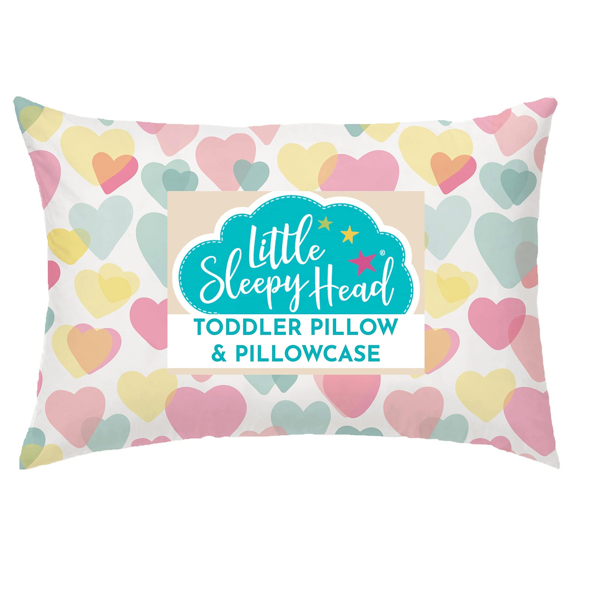Toddler Pillow With Toddler Pillowcase - Soft Hypoallergenic - Best Pillow For Kids! Better Neck Support And Sleeping! Better Na