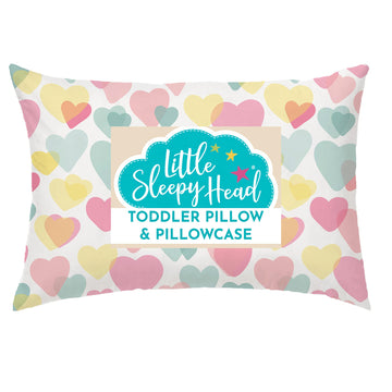 Toddler Pillow With Toddler Pillowcase - Soft Hypoallergenic - Best Pillow For Kids! Better Neck Support And Sleeping! Better Na
