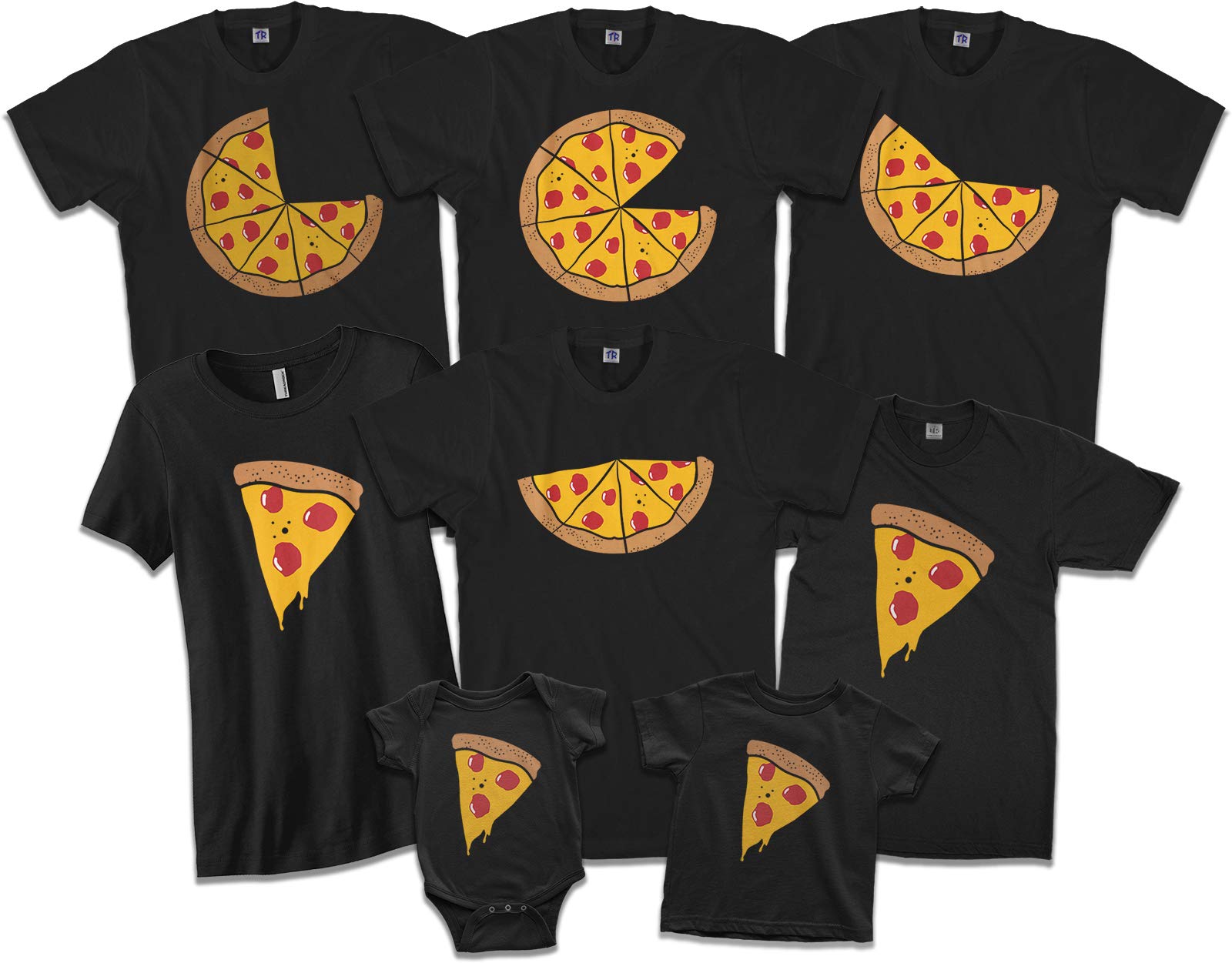 Missing Slice | Mom Mother Women'S Fitted T-Shirt | X-Large, Black
