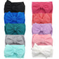 Baby Girl Bow Headbands Newborn Hairband Baby Turban Knotted Elastic Headwrap For Toddler Hair Accessories (Aa07-10Pcs)