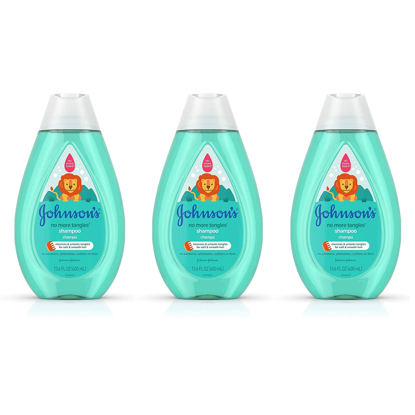 Johnson'S No More Tangles Detangling Shampoo For Toddlers And Kids, Gentle No More Tears Formula, Hypoallergenic And Free Of Par