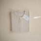 mushie Baby Wearable Blanket | 100% Organic Cotton Muslin | Sleeping Bag For Infants (Fog)
