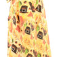 Boys Pumpkin Turkey Print Thanksgiving Collared Polo T Shirt (10Y, Orange)