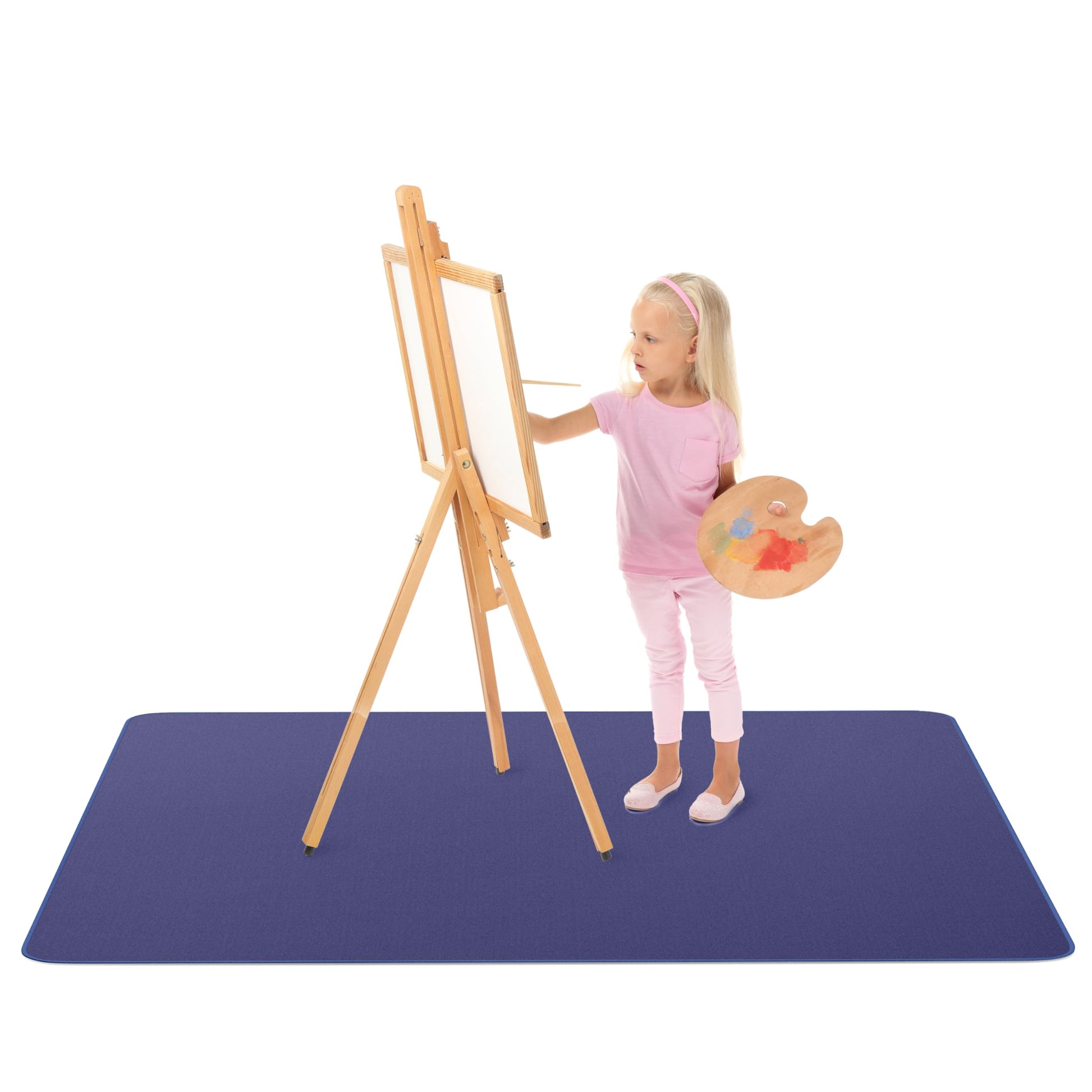 Monstermat Super Jumbo Splat Mat - 60    X 60    Extra Large Waterproof And Washable Protective Mess Mat For Floors And Tables D